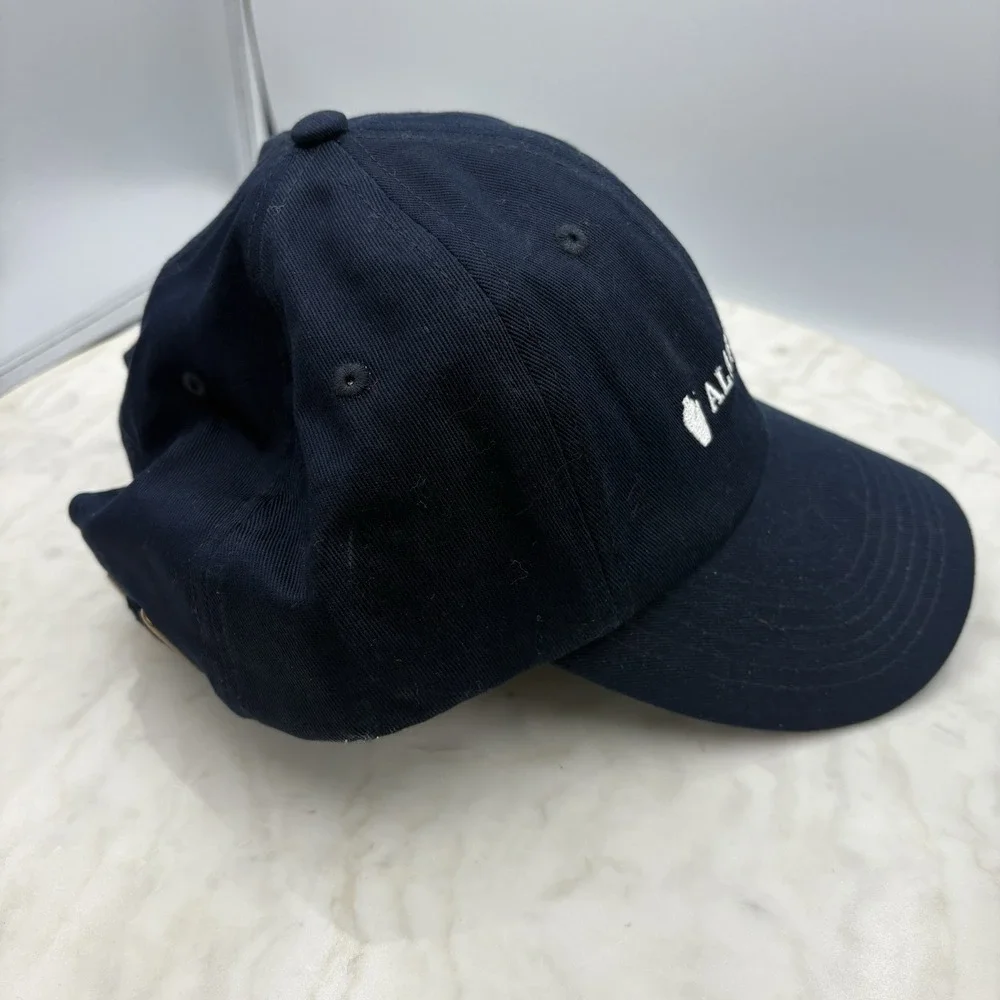 New Alabaster Embroidered Hat adjustable slide-back‎ Navy Blue
